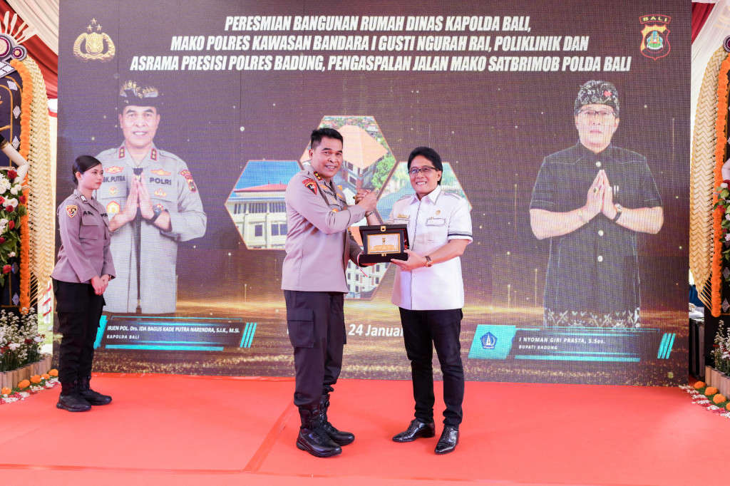 Badung Bangun Sarana dan Prasarana  Jajaran Polda Bali